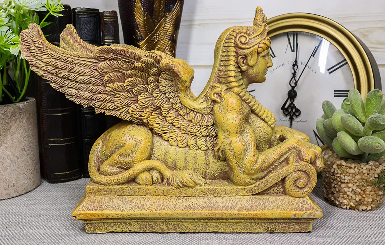 楽天市場】プトレマイオス王朝時代 エジプトのスフィンクス像 古代