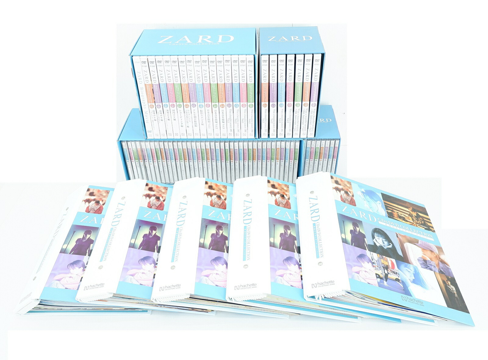 楽天市場】ZARD CD＆DVDコレクション 1号～67号 セット 全冊 全巻 収納