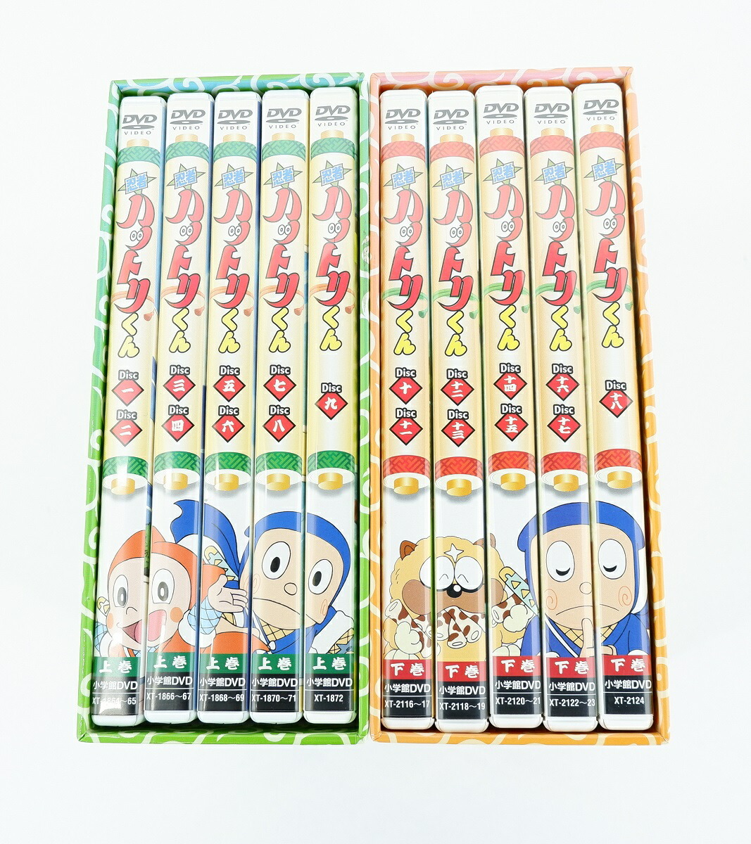 楽天市場】忍者ハットリくん DVD-BOX 上巻・下巻 セット 収納BOX・初回
