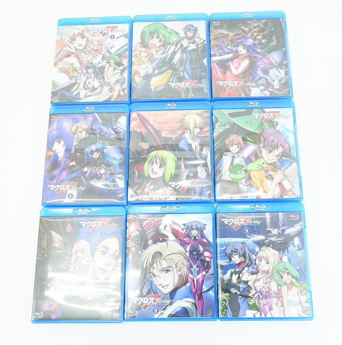 楽天市場】マクロスF （フロンティア） 1巻～9巻 セット 全巻 収納BOX