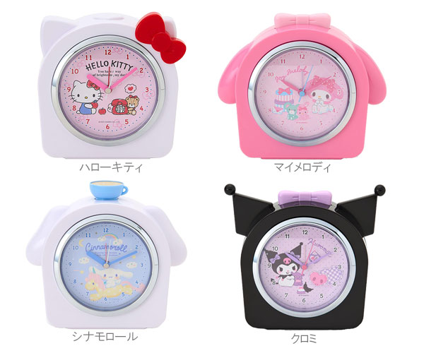 楽天市場】サンリオ 目覚まし時計 時計 目覚まし アラーム クロック