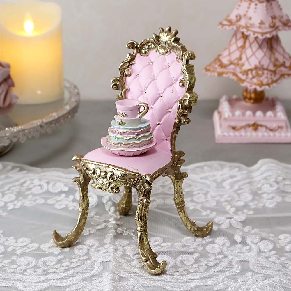 楽天市場】ティーカップチェアオブジェ プレンゼント オブジェ 置物