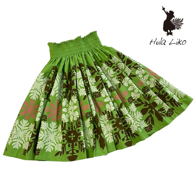 楽天市場】（緑6）丈が選べる フラダンス 衣装 パウスカート グリーン