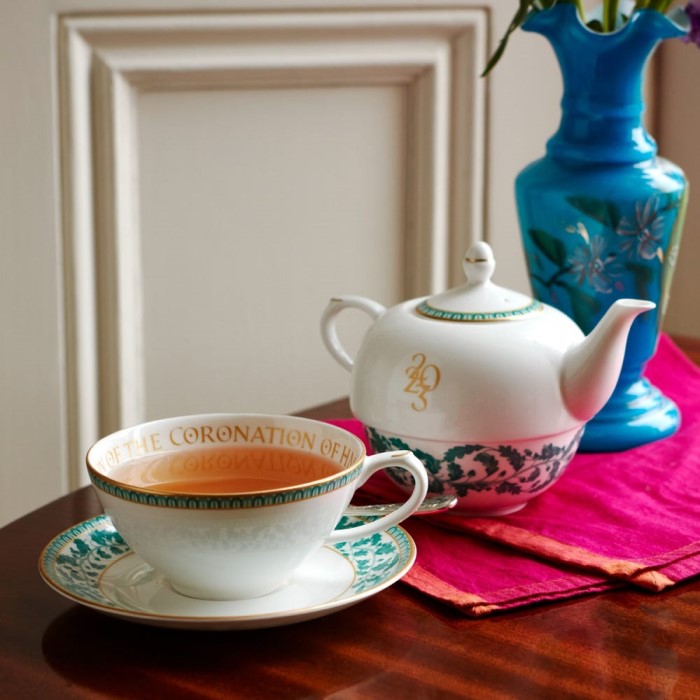 楽天市場】[コロネーションティーポット＆カップセット1個セット