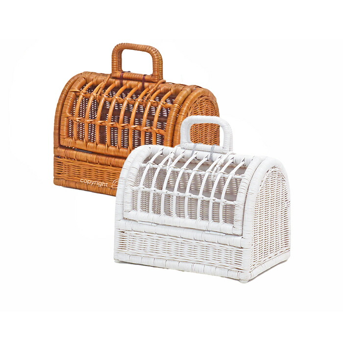 楽天市場】ラッセル 籐のペットキャリー(S) No.1009 キャリー おしゃれ