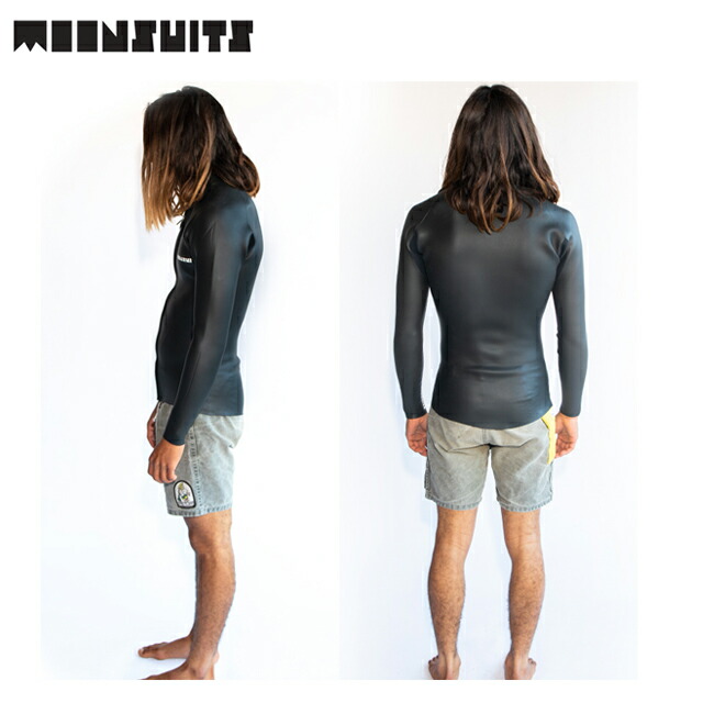 楽天市場】MOON SUITS ムーンウェットスーツ L/S ジャケット 2mm