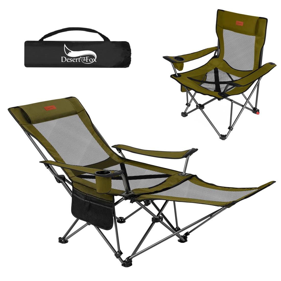 楽天市場】DesertFox リクライニングチェア キャンプ椅子 仮眠 昼寝 4