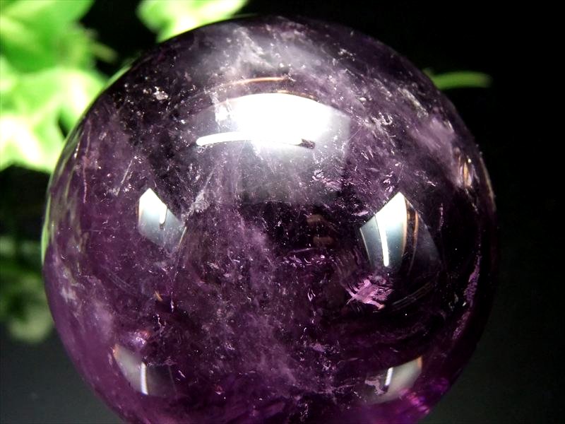 楽天市場】○浮かび上がる天使の指紋 S級【アメジスト(紫水晶)丸玉 LED