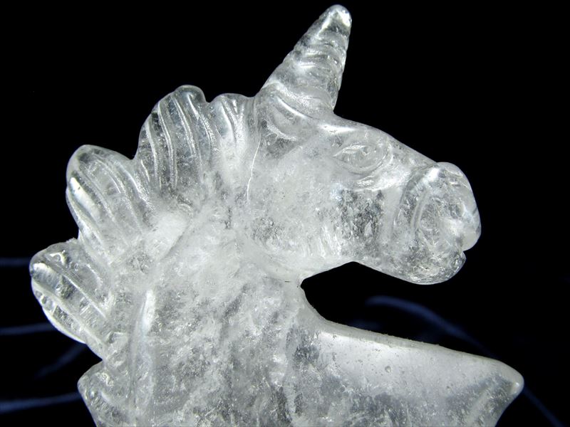 楽天市場】○【水晶 ユニコーン 彫り】高さ約50mm 重さ50g-60g前後 1個
