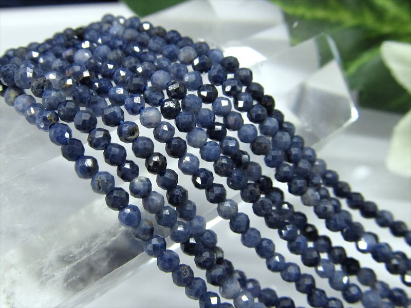 楽天市場】○極小サイズ 4A【サファイア ミラーカット 2mm-2.5mm珠