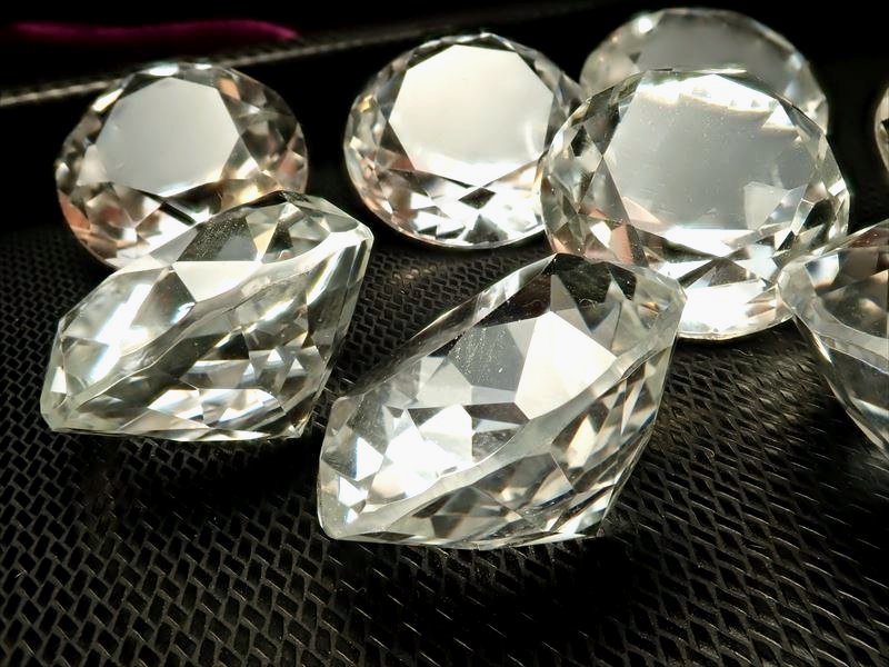 楽天市場】【全品P5倍】○【水晶 ダイアモンドカット タンブル】直径約