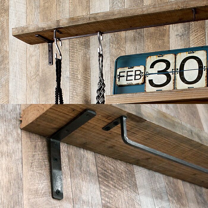 楽天市場】[最大10％OFFクーポンあり]アイアンブラケットL型 1個