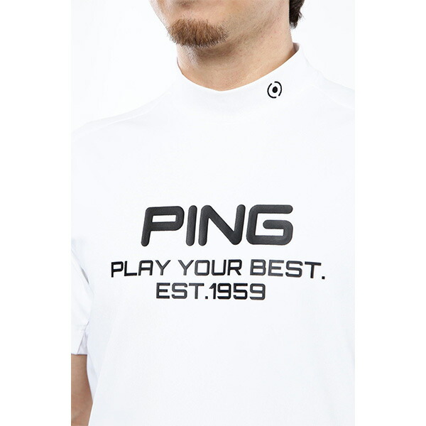 楽天市場】ピン アパレル ゴルフウェア 半袖 ハイネックシャツ