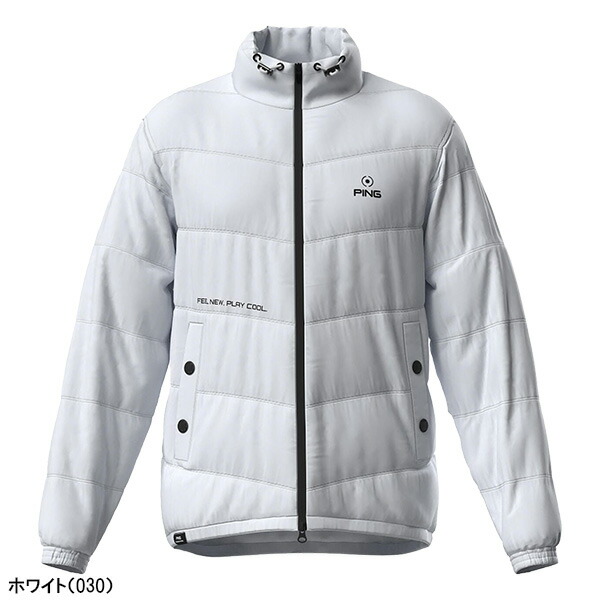 楽天市場】ピン アパレル ゴルフウェア 長袖 フルジップ中綿ブルゾン