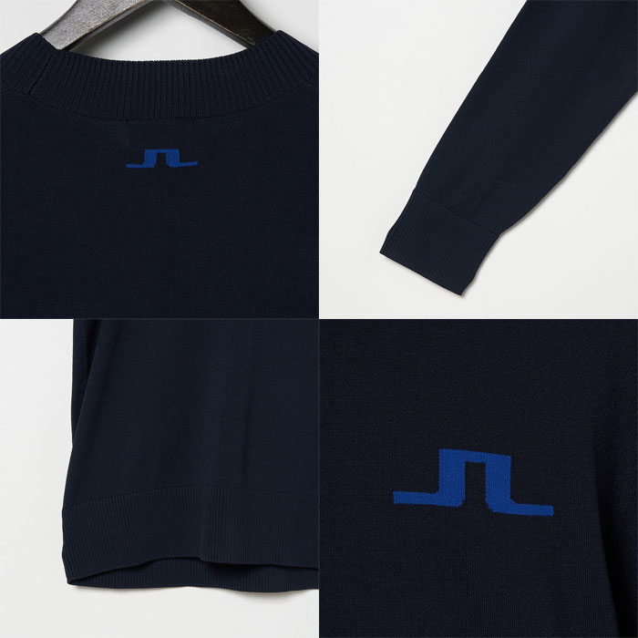 楽天市場】J.リンドバーグ ゴルフ JLロゴ クルーネック セーター 071