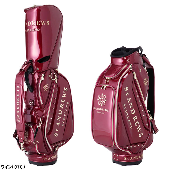 楽天市場】セントアンドリュース 9.5型 キャディバッグ STAロゴ