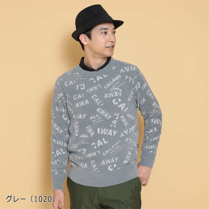 楽天市場】キャロウェイ ゴルフ ロゴコラージュ へアリーニット