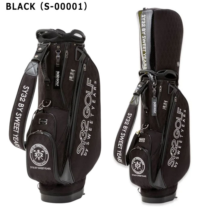 楽天市場】SY32 by SWEET YEARS ゴルフ 9.0型 JQ STAND CADDY BAG