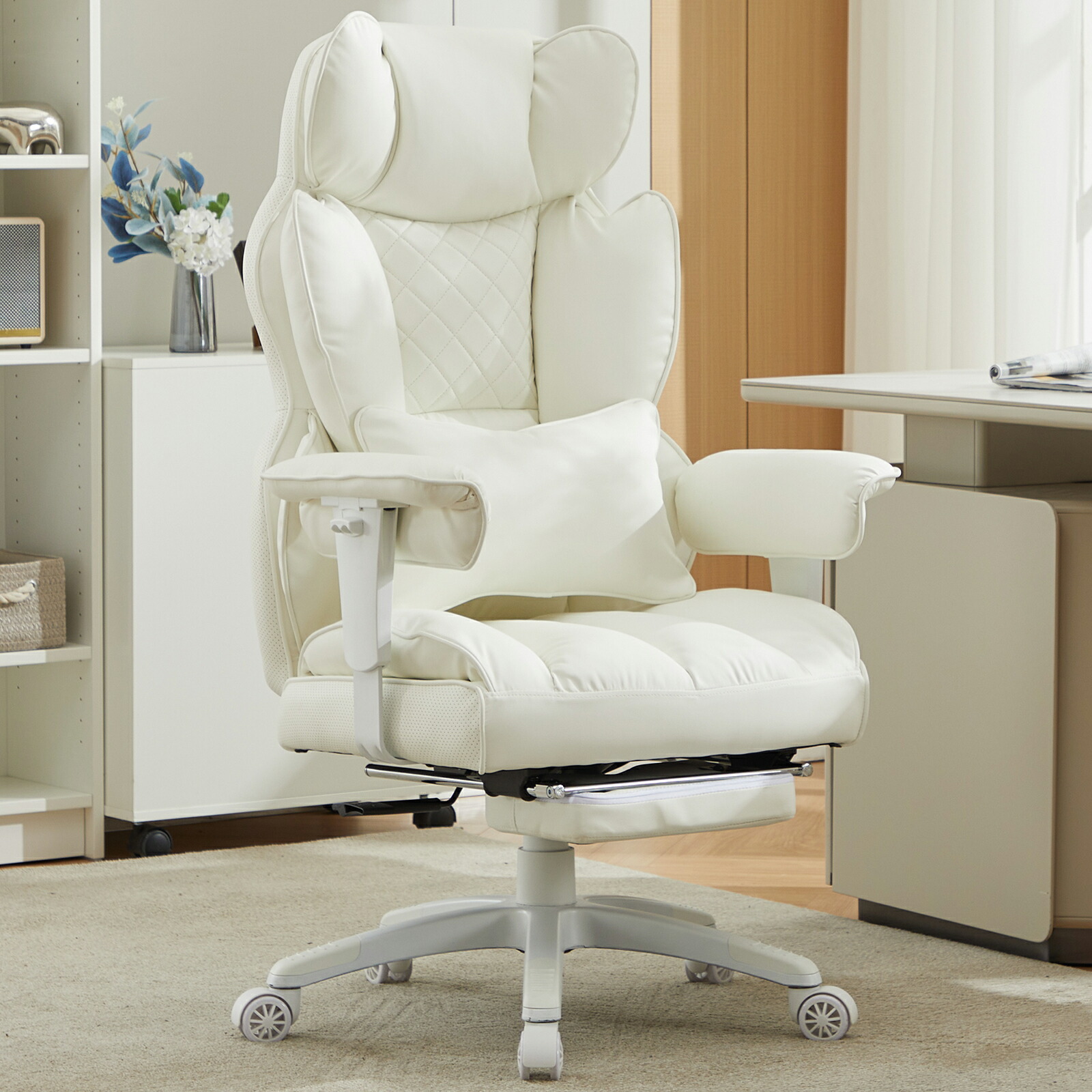 楽天市場】SKYE ゲーミングチェア 広々座面 PUレザー/ファブリック生地