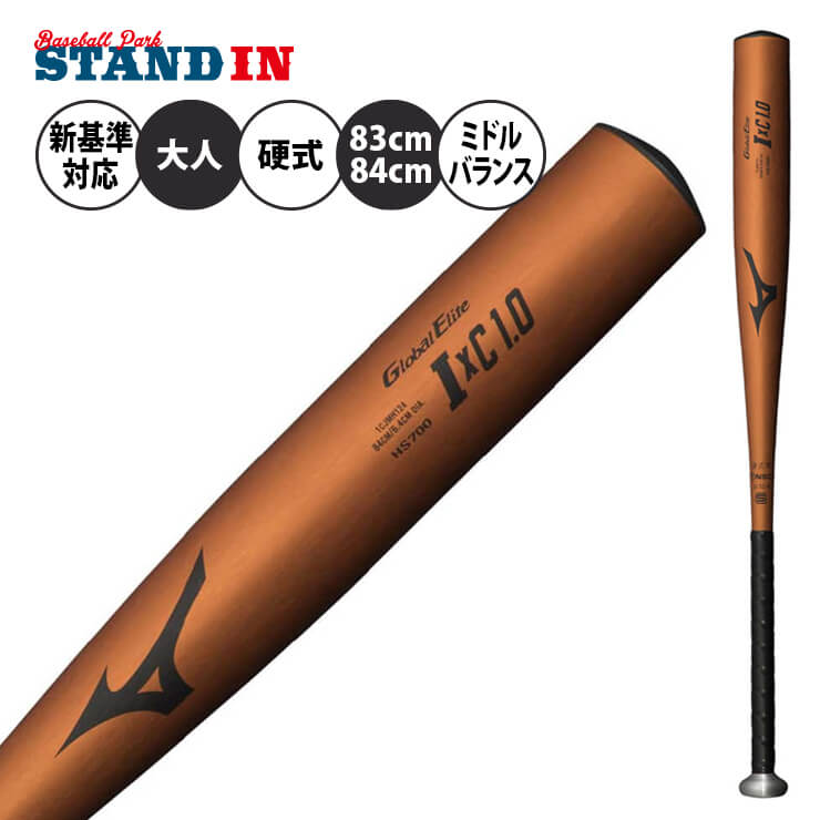 楽天市場】【2024新基準対応】ミズノ 硬式 金属バット IxC 1.0