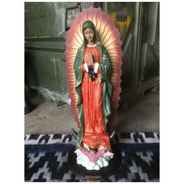 楽天市場】24”Our Lady Of Guadalupe（大）マリア像 メキシコ雑貨