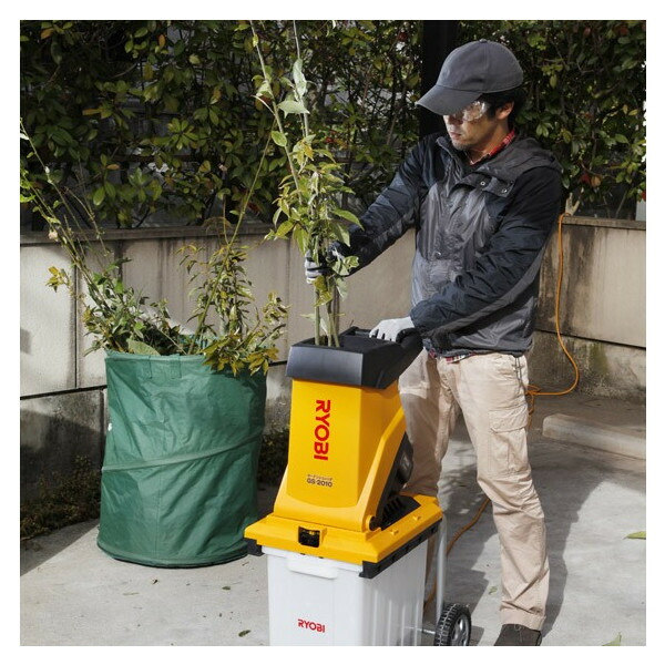 楽天市場】リョービ：電動ガーデンシュレッダー GS-2010 : スター