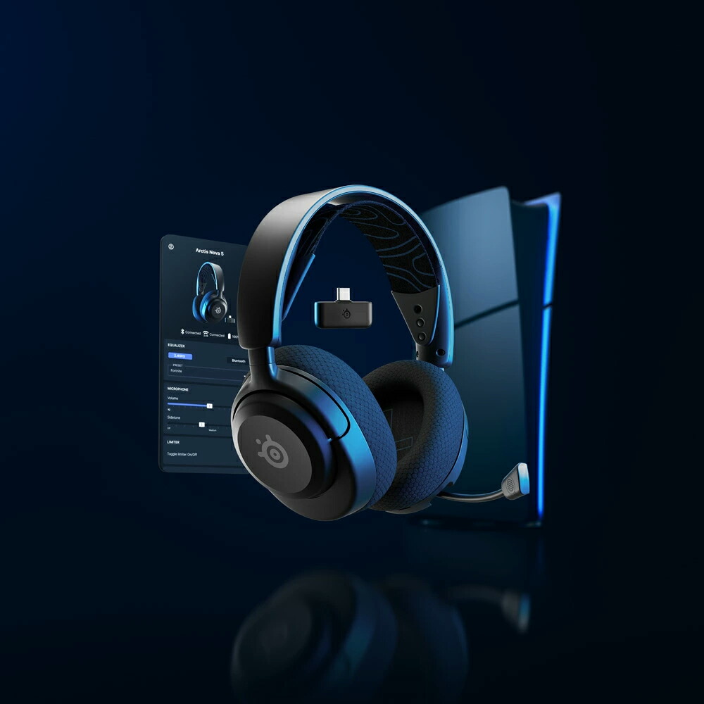 楽天市場】ゲーミングヘッドセット Arctis Nova 5P プレステ特化