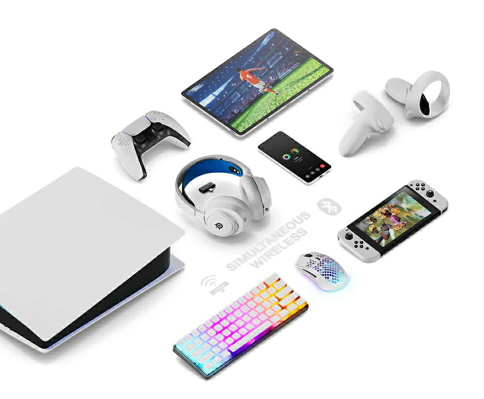 楽天市場】ワイヤレス ゲーミング ヘッドセット SteelSeries