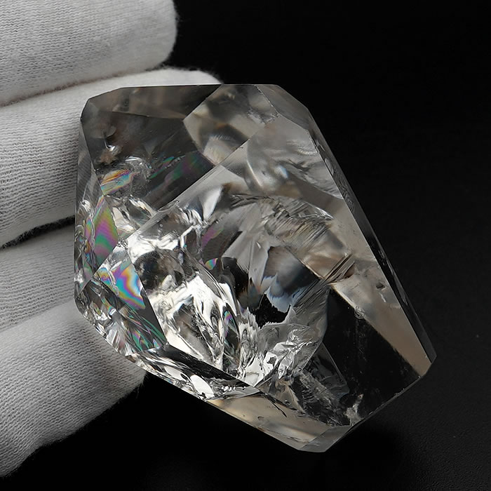 楽天市場】【一点物】【高品質】【高透明度】レインボー水晶 アイリス