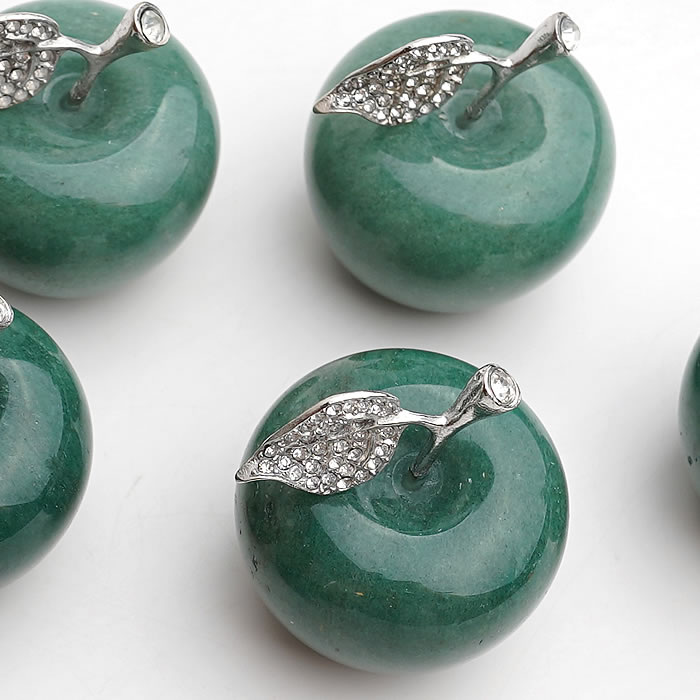 楽天市場】【数量限定】【45mm】アベンチュリン りんご1個 天然石