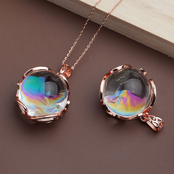 楽天市場】【数量限定】【高品質】天然レインボー水晶 アイリス