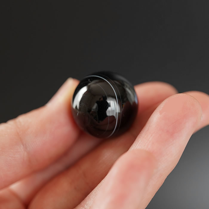 楽天市場】ストライプアゲート 20mm 丸玉 スフィア 天然石