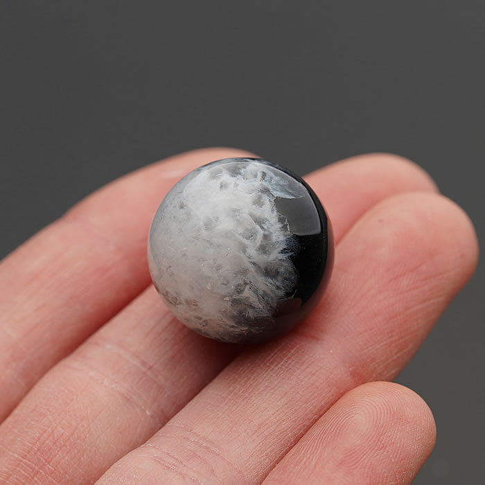 楽天市場】【1個】【希少】アゲート×クォーツ 丸玉 20mm スフィア