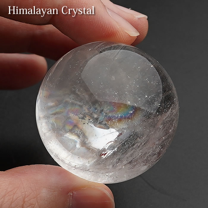 楽天市場】【レインボー入り】ヒマラヤ水晶 丸玉 水晶玉 約35〜38mm 丸