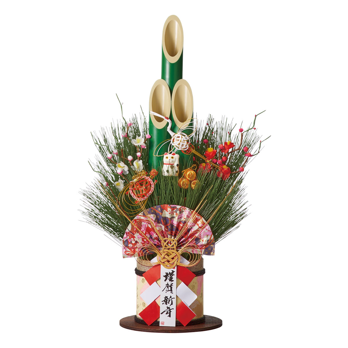 楽天市場】【10%OFFクーポン有り！3月4・5日限り】彩竹門松 高さ60cm