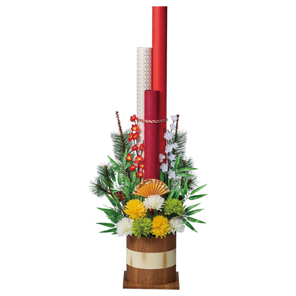 楽天市場】【5%OFFクーポン有り！3月6日限り】彩華門松アレンジ 1台