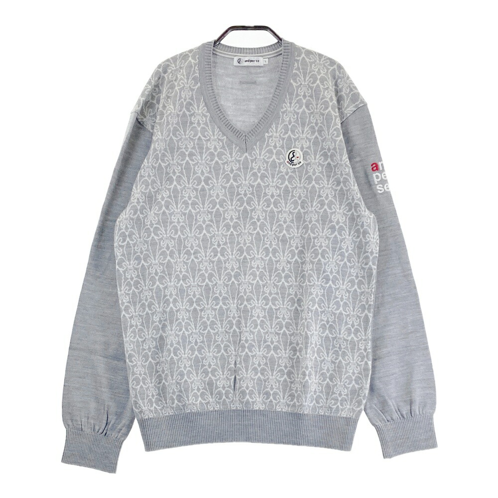 楽天市場】アンパスィ メンズ カシミヤセーターの通販