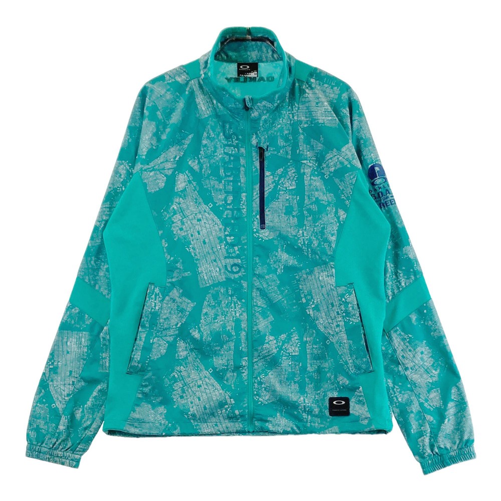 楽天市場】OAKLEY オークリー ジップジャケット 総柄 グリーン系 M