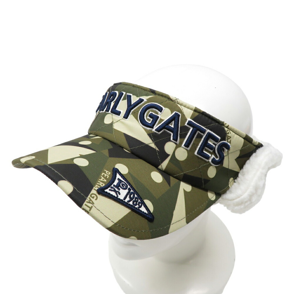 楽天市場】PEARLY GATES パーリーゲイツ 2022年モデル 耳当て付 サン