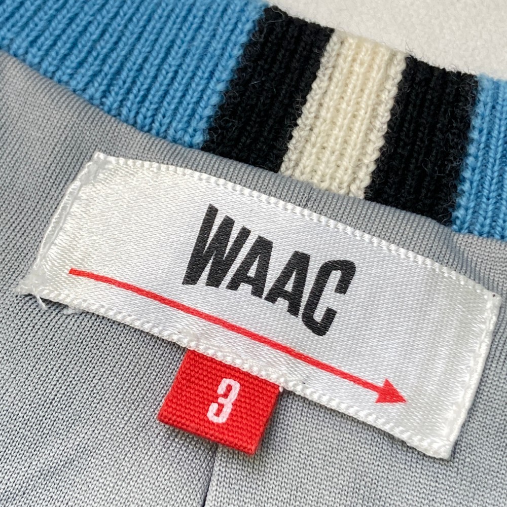 楽天市場】WAAC ワック 蓄熱裏地 長袖ニットセーター ブルー系 3