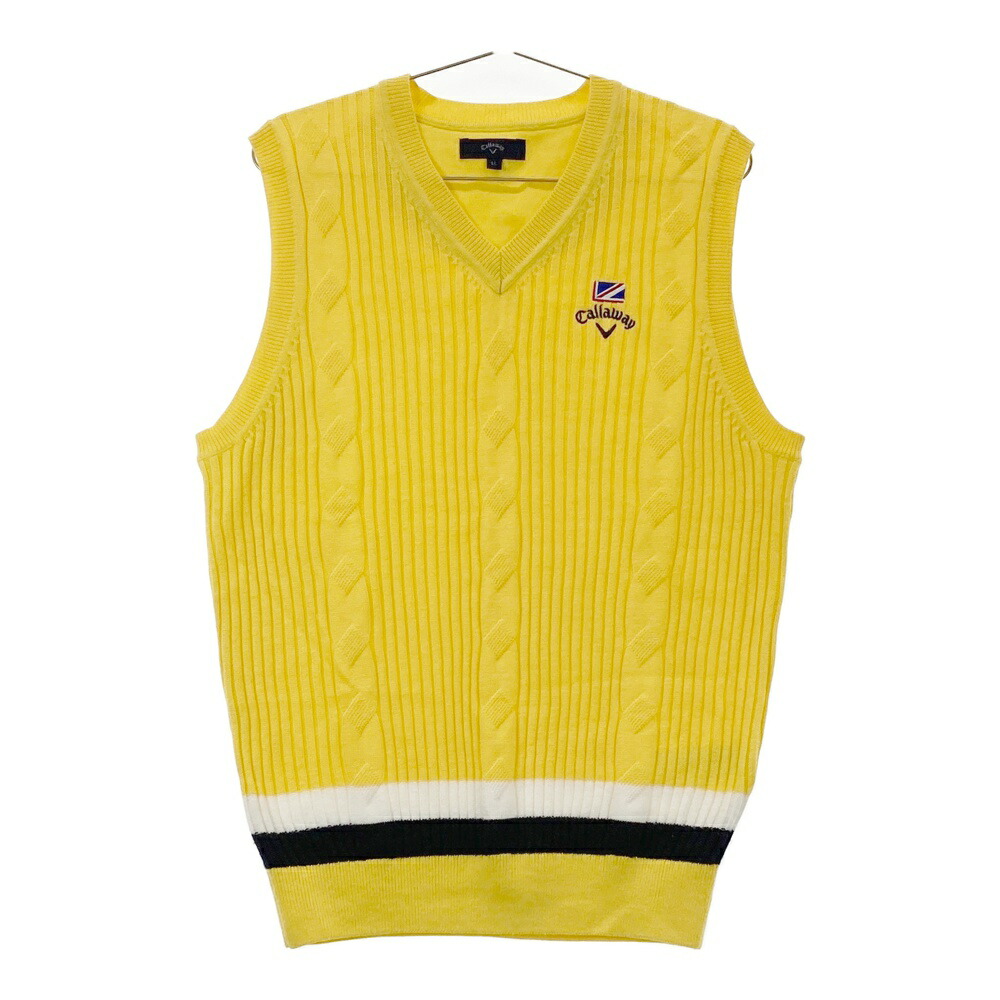 楽天市場】ベスト（カラーイエロー）（メンズウェア｜ウェア）：ゴルフ