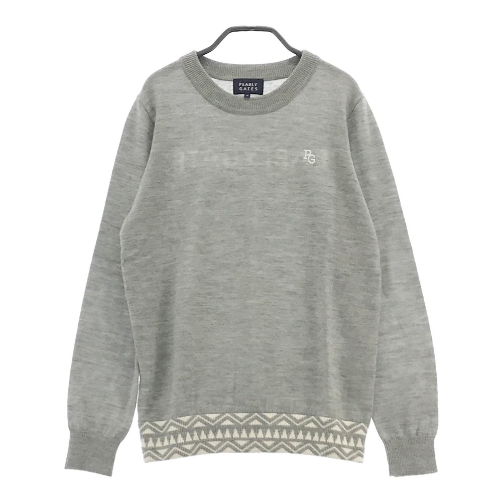 楽天市場】パーリーゲイツ（カラーグレー）（セーター｜レディース