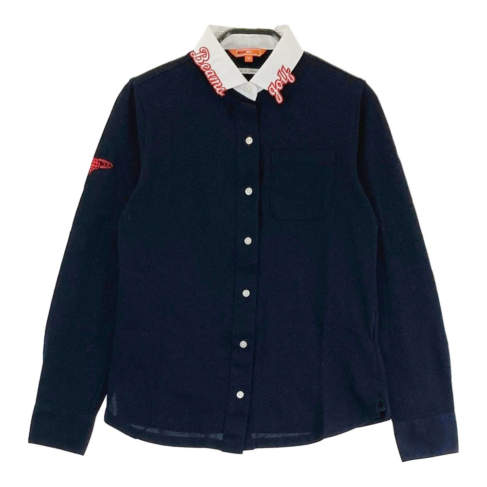 楽天市場】BEAMS GOLF ビームスゴルフ 長袖シャツ ネイビー系 M 【中古