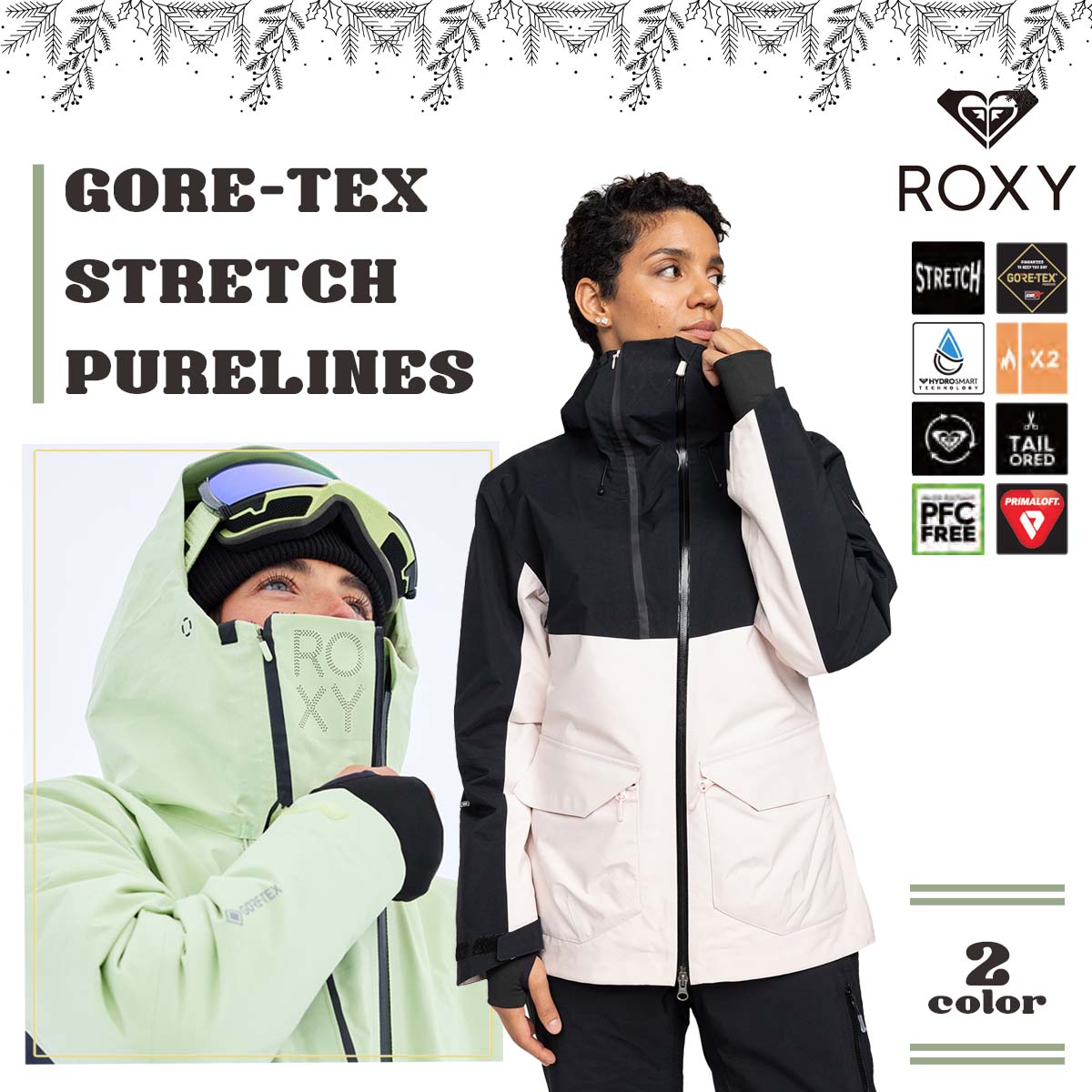 楽天市場】24/25 ROXY ロキシー ジャケット GORE-TEX STRETCH