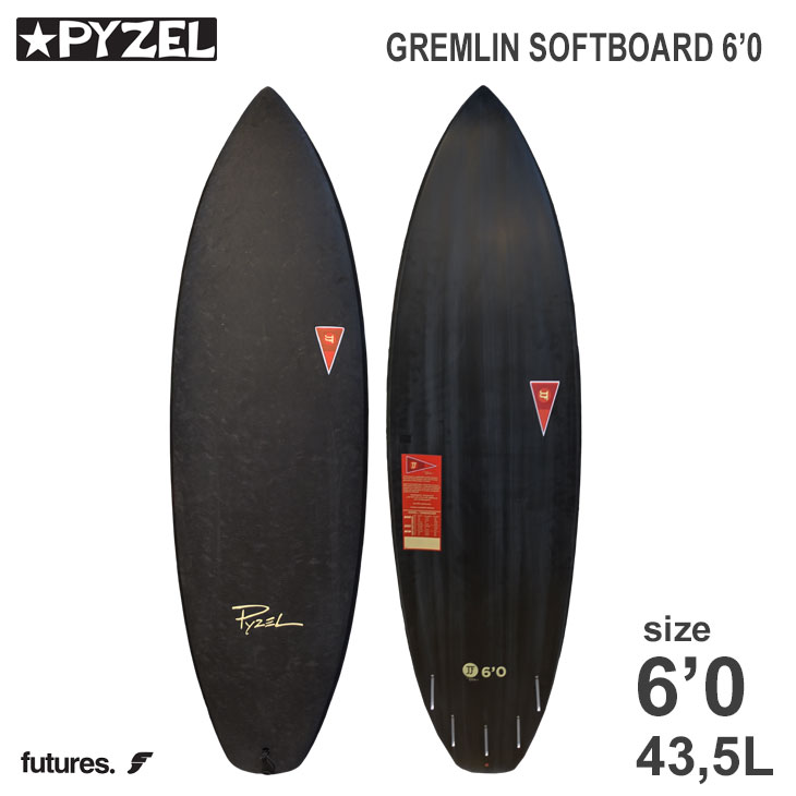 楽天市場】PYZEL パイゼル GREMLIN SOFTBOARD グレムリン ソフトボード
