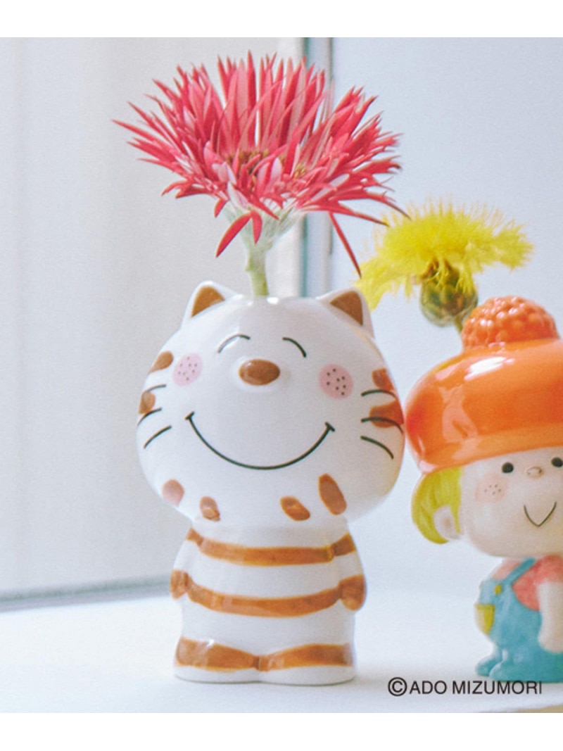 楽天市場】【SALE／30%OFF】陶器フラワーベース[水森亜土コラボ