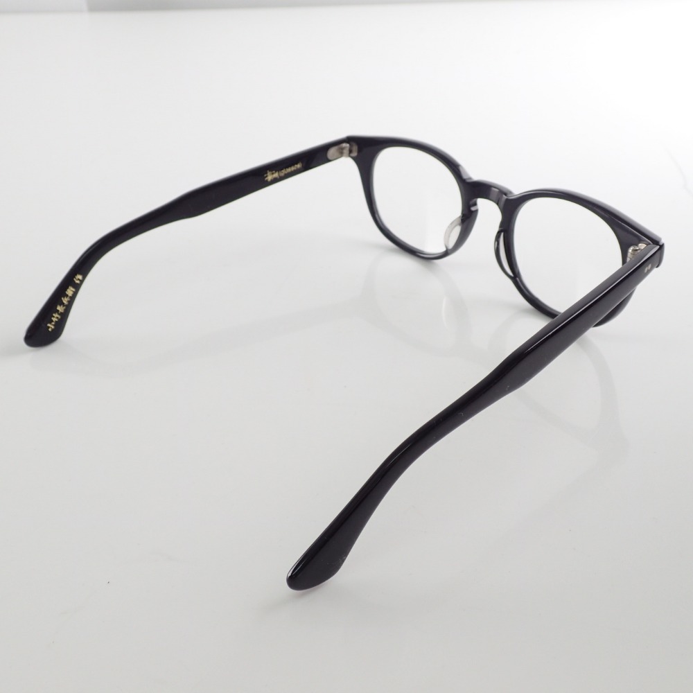 小竹長兵衛×Stussy×POKERFACE WOODY ブラックフレーム 美品 Yahoo