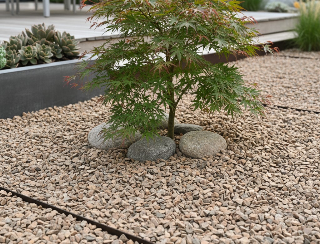 楽天市場】砂利 黄茶 庭 ドライガーデン 石 フォックスブラウン 20kg