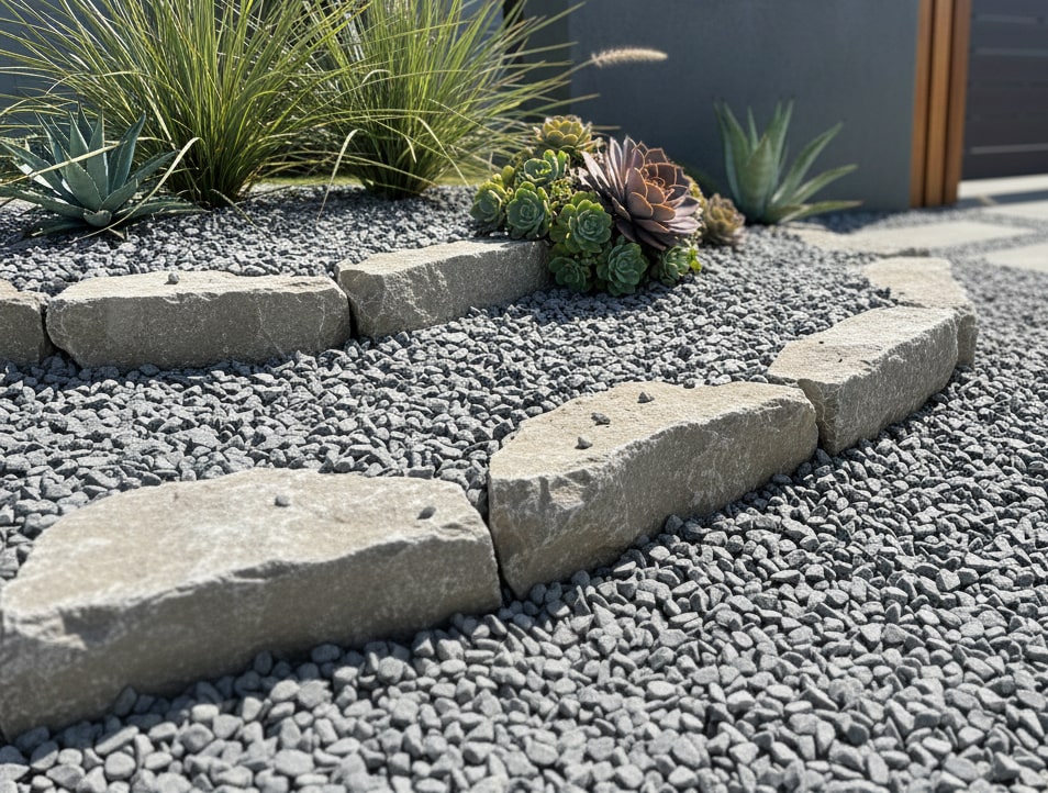 楽天市場】砂利 庭 石 ファイングレー 20kg 砕石 5号 庭砂利 ロック