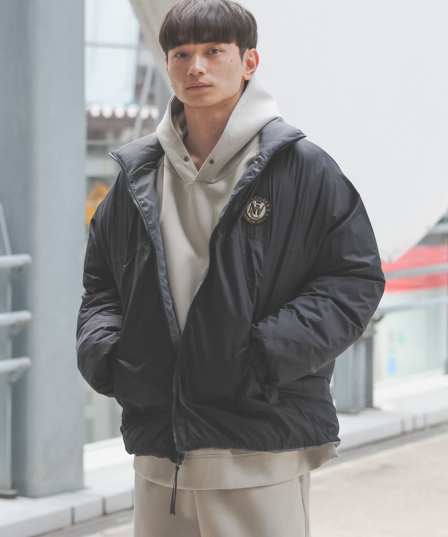 LAKOLE｜リバーシブル中綿ブルゾン | Rakuten Fashion(楽天